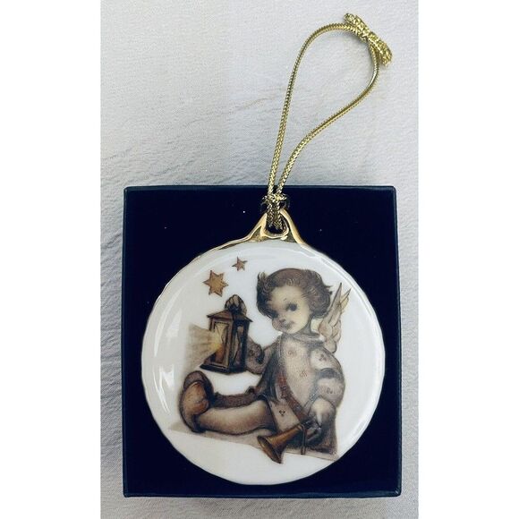 Ornament Christmas Hummel Guiding Angel Porcelain 88555 Reuter Porzellan Goebel - Picture 1 of 7